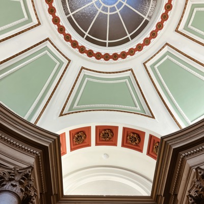 The ceiling of The Gold Bar Bristol